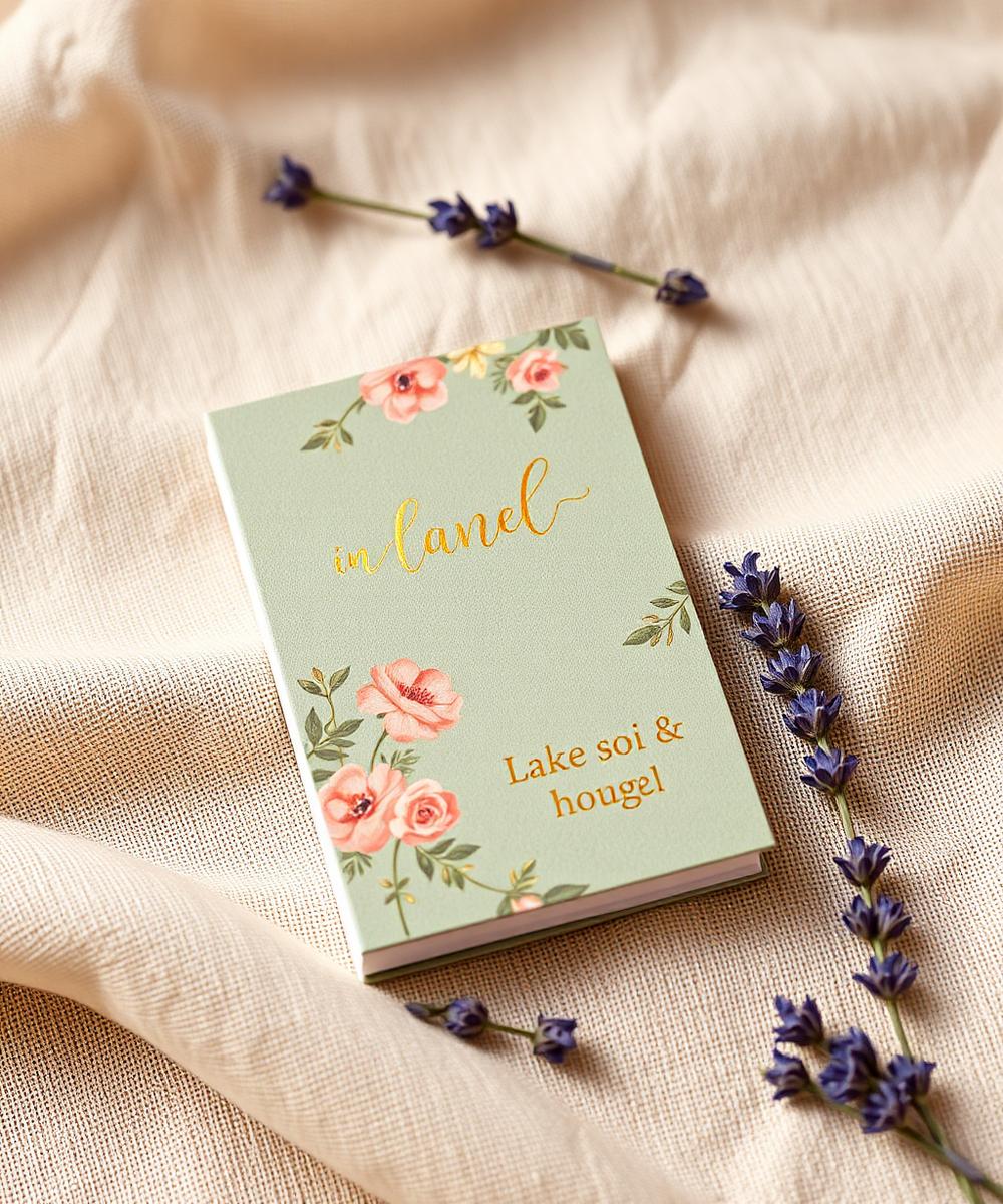 Bloco Floral Sálvia — papelaria personalizada Artiva